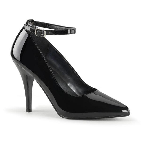 VANITY-431 Pumps Lack Schwarz von Pleaser