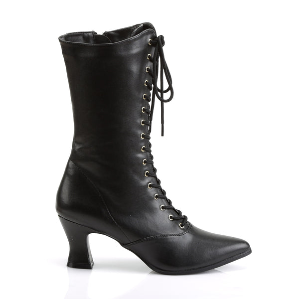 VICTORIAN-120 Stiefeletten - Schwarz | Funtasma SALE