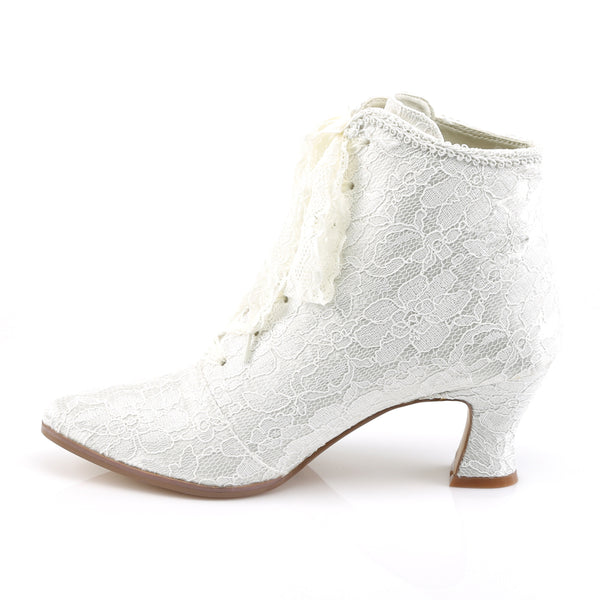VICTORIAN-30 Stiefeletten Ivory | Fabulicious SALE