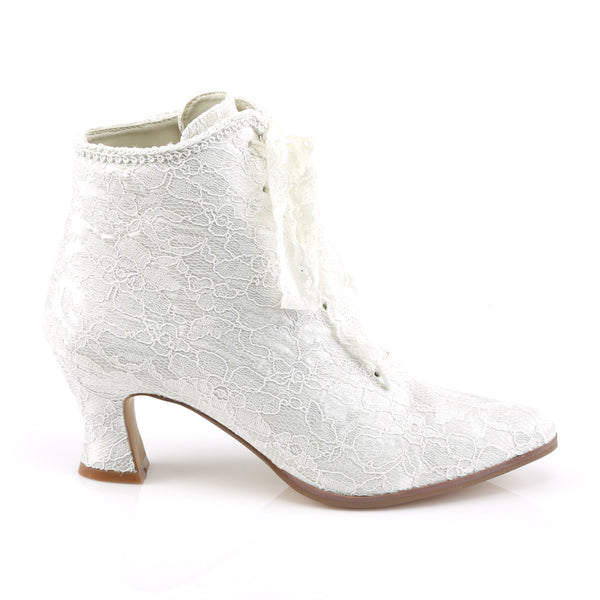 VICTORIAN-30 Stiefeletten Ivory | Fabulicious SALE