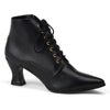 VICTORIAN-35 Stiefeletten Schwarz von Funtasma