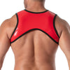 Harness Herren rot - mit praktischem Reißverschluss & Ring | TOF Paris