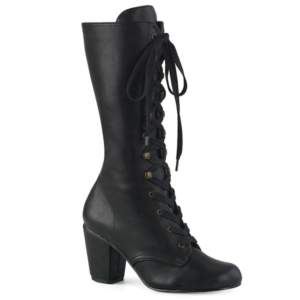VIVIKA-205 Stiefel Schwarz von DemoniaCult