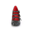 VIVIKA-38 Gothic Pumps - Schwarz Matt von DemoniaCult – Ansicht 2