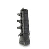 WARLOCK-110-B Stiefel - Schwarz Matt von DemoniaCult – Ansicht 2