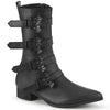 WARLOCK-110-B Stiefel - Schwarz Matt von DemoniaCult