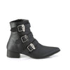 WARLOCK-50-C Stiefeletten - Schwarz Matt von DemoniaCult – Ansicht 5