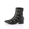 WARLOCK-70 Stiefeletten - Schwarz Matt von DemoniaCult – Ansicht 3