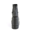 WAVE-110 Plateau Boots/ Stiefeletten - Schwarz Matt von DemoniaCult – Ansicht 4