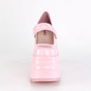 WAVE-32 Plateau Schuh rosa glänzend von DemoniaCult – Ansicht 2