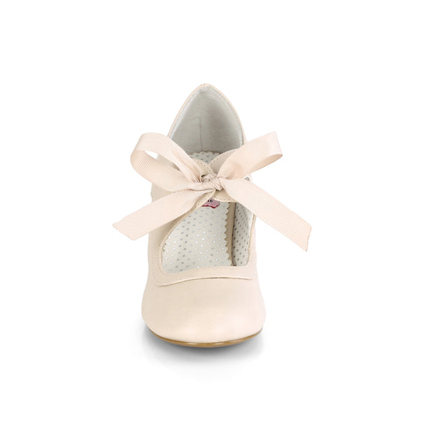 WIGGLE-32 Pumps Beige EUR 40 | Pin Up Couture SALE