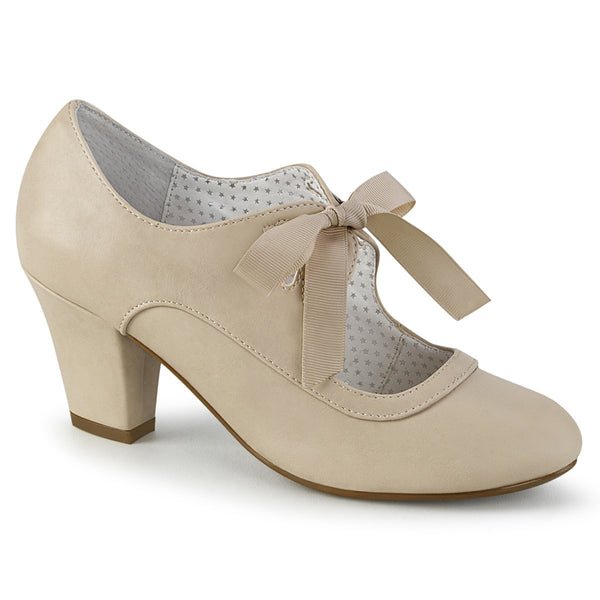 WIGGLE-32 Pumps Beige EUR 40 | Pin Up Couture SALE