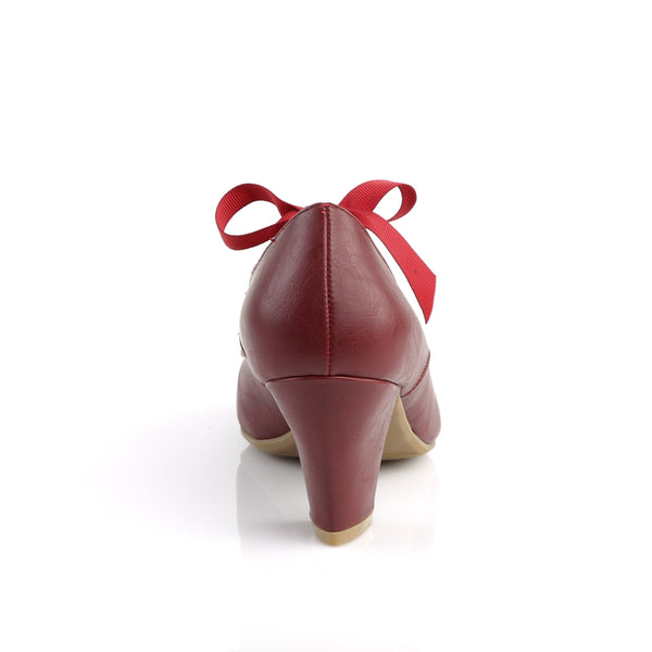 WIGGLE-32 Pumps Burgunder Rot | Pin Up Couture SALE