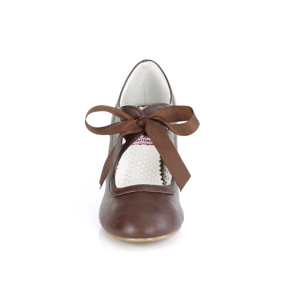 WIGGLE-32 Pumps Dunkelbraun | Pin Up Couture SALE