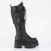 WRATH-205 PLATEAU Stiefel - Schwarz Matt von DemoniaCult – Ansicht 5