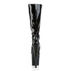 XTREME-2020 Plateau Stiefel Schwarz Lack von Pleaser – Ansicht 4