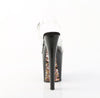 XTREME-808PYRS Plateau Sandaletten Schwarz mit bunten Nieten von Pleaser – Ansicht 4