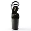 XTREME-809 Plateau Sandaletten Schwarz Lack von Pleaser – Ansicht 2