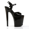 XTREME-809 Plateau Sandaletten Schwarz Lack von Pleaser – Ansicht 5