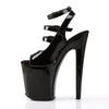 XTREME-873 Plateau Sandaletten Schwarz von Pleaser – Ansicht 3