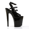 XTREME-873 Plateau Sandaletten Schwarz von Pleaser – Ansicht 5