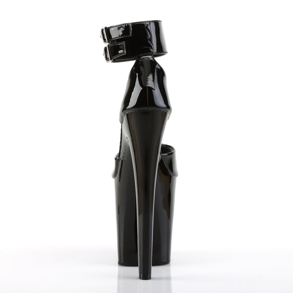 XTREME-875 Plateau Sandaletten Schwarz Lack von Pleaser – Ansicht 4