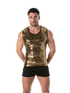 Tank Top Herren Goldglanz - Glitzernd & Figurbetont | TOF Paris