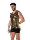 Tank Top Herren Goldglanz - Glitzernd & Figurbetont | TOF Paris