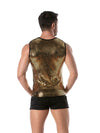 Tank Top Herren Goldglanz - Glitzernd & Figurbetont | TOF Paris