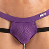 Jockstrap Herren Microfaser - Atmungsaktiv & Elastisch, Lila | TOF Paris