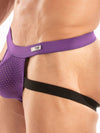 Jockstrap Herren Microfaser - Atmungsaktiv & Elastisch, Lila | TOF Paris
