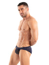 Microfaser Herren Bikini Marineblau - atmungsaktiv & ultraleicht | TOF Paris