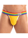 Jockstrap Gelb - Sexy Stretch, Rainbow Bund, perfekte Passform | TOF Paris