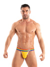 Jockstrap Gelb - Sexy Stretch, Rainbow Bund, perfekte Passform | TOF Paris