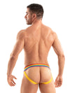 Jockstrap Gelb - Sexy Stretch, Rainbow Bund, perfekte Passform | TOF Paris