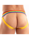 Jockstrap Gelb - Sexy Stretch, Rainbow Bund, perfekte Passform | TOF Paris