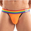 Jockstrap Herren - Sexy Pride-Design mit weichem Stretchstoff, Orange | TOF Paris