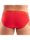 Slip Herren Rot - Weicher Baumwollstoff, Satin-Bund mit Logo | TOF Paris