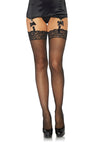 Verführerische Strümpfe mit Strass-Rücknaht | Leg Avenue