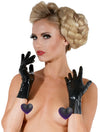 Schwarze Latex-Handschuhe auf anatomischer Form getaucht von Late X – Ansicht 2