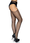 Verführerische Netz-Strumpfhose mit detaillierter Rücknaht | Leg Avenue