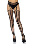 Verführerische Netz-Strumpfhose mit detaillierter Rücknaht | Leg Avenue