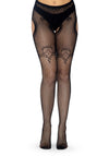 Strapsstrumpfhose aus Duchesse-Spitze mit offenem Schritt | Leg Avenue