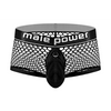 Netz-Herren-Short mit abnehmbarer Tasche - Schwarz | Shots