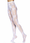Festliche Schneeflocken-Netzstrumpfhose für winterlichen Glamour | Leg Avenue