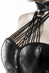 Corsage mit String | Grey Velvet SALE