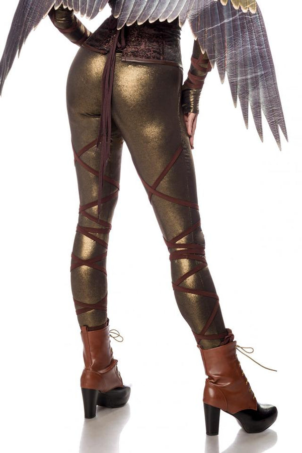 Sündhaft sexy Schnür-Leggings mit Armstulpen | Mask Paradise