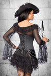 Sexy Piratenkleid / Long-Bluse Karneval | Atixo SALE