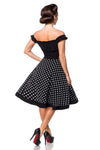 schulterfreies Swing-Kleid | Belsira SALE