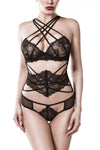 3-teiliges Lingerie-Set | Grey Velvet SALE
